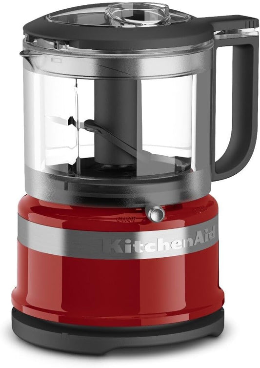 KitchenAid KFC3516 3.5-Cup Food Chopper – 240W, 2 Speeds with Pulse, White - New Condition