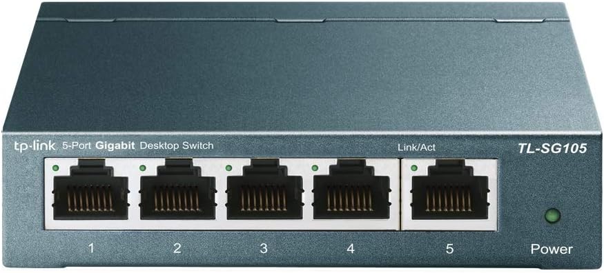 TP-Link TL-SG105 5-Port Gigabit Desktop Switch - New Condition