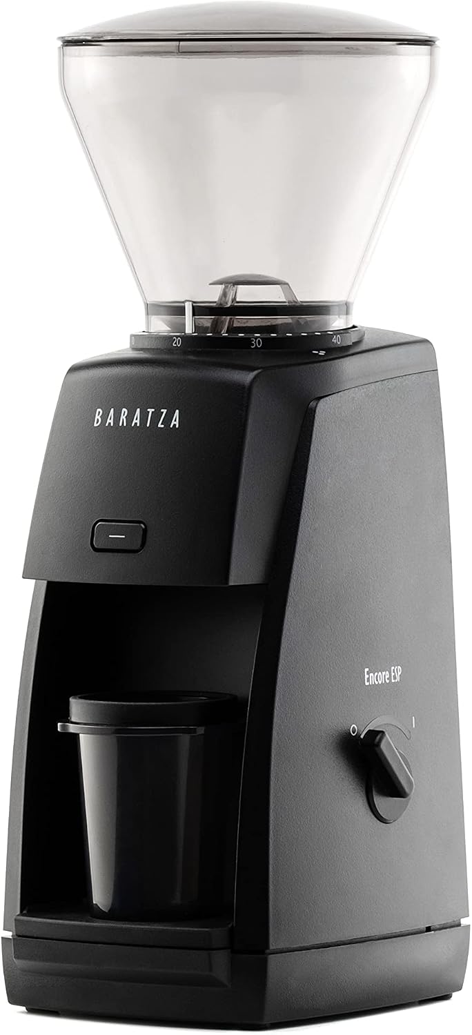 Baratza Encore ESP Coffee Grinder – 40mm Steel Burrs, Black - New Condition