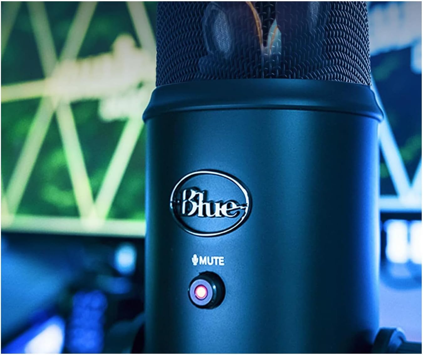 Logitech Yeti Premium Multi-Pattern USB Microphone with Blue VOICE - New Condition