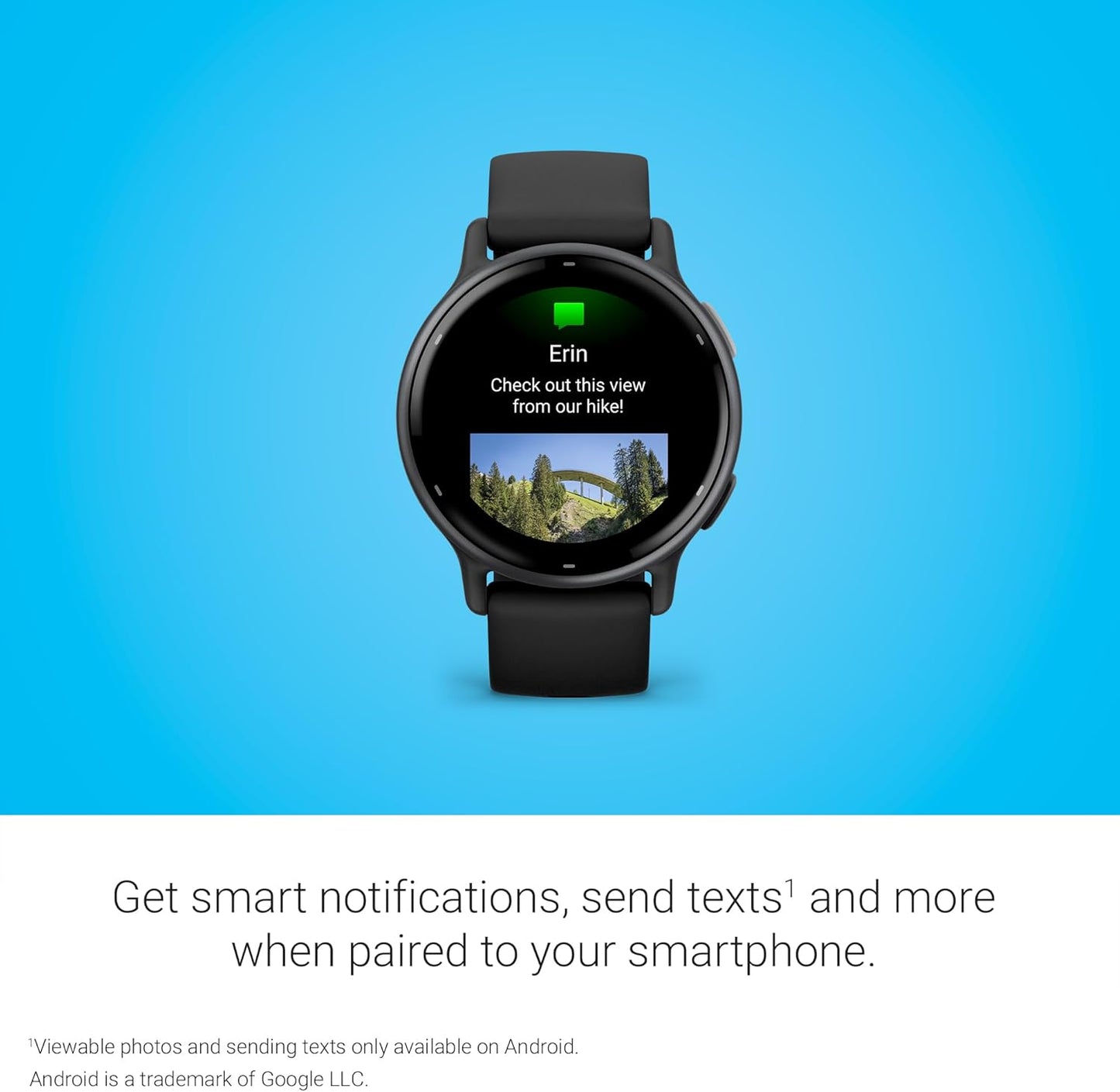 Garmin vívoactive 5 GPS Health & Fitness Smartwatch – Black - New Condition