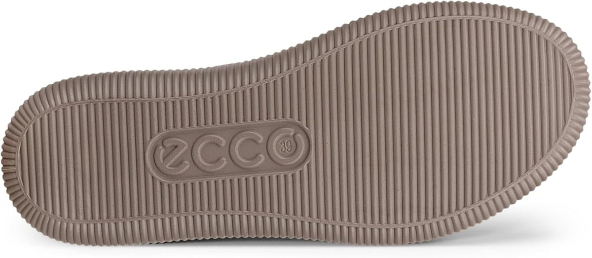ECCO Women’s Soft Zero Leather Sneakers – Moon Rock, EU 37 / US 6-6.5 - New Condition