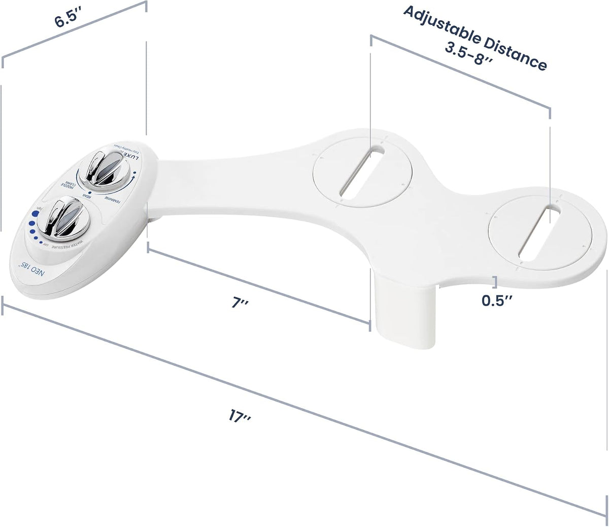LUXE Bidet Neo 185 Dual Wash Bidet Attachment - New Condition