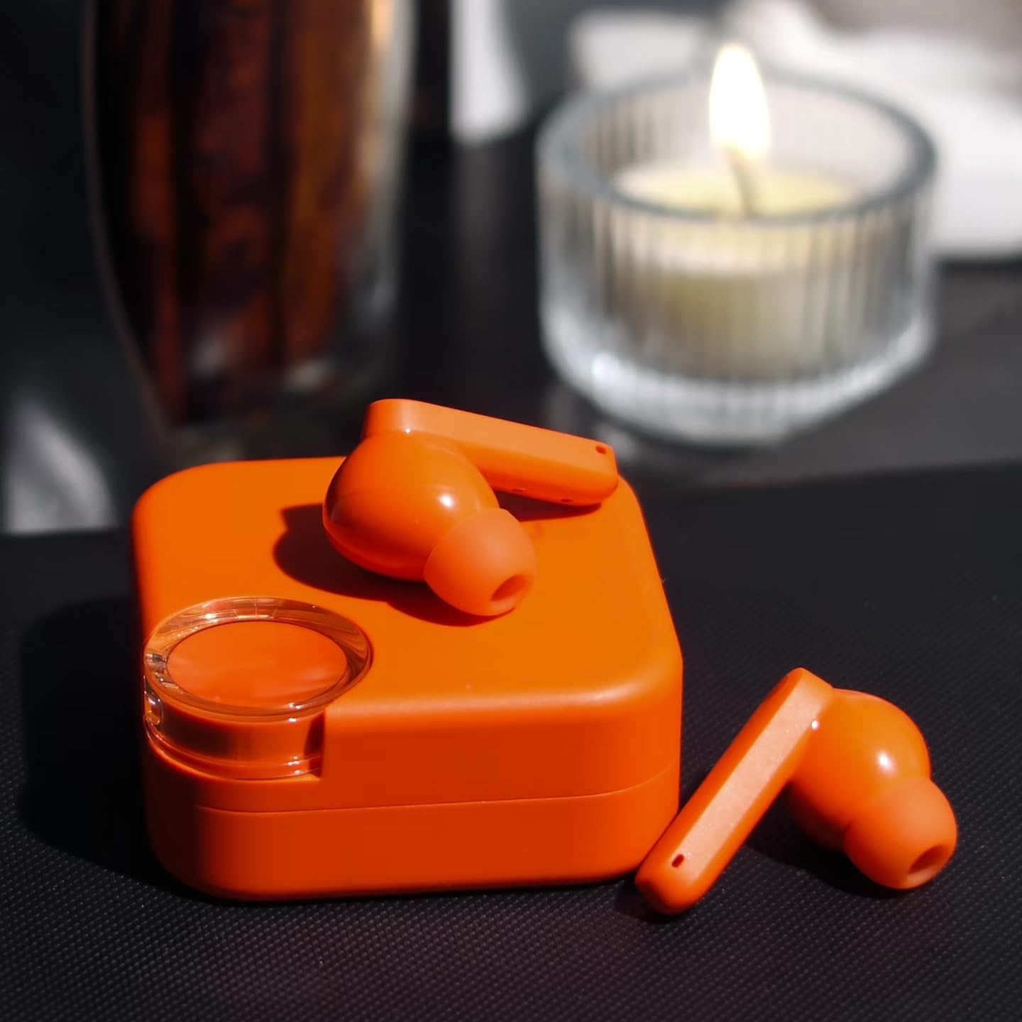CMF by Nothing Buds 2 Wireless Earbuds with 48dB ANC – Orange - New Condition
