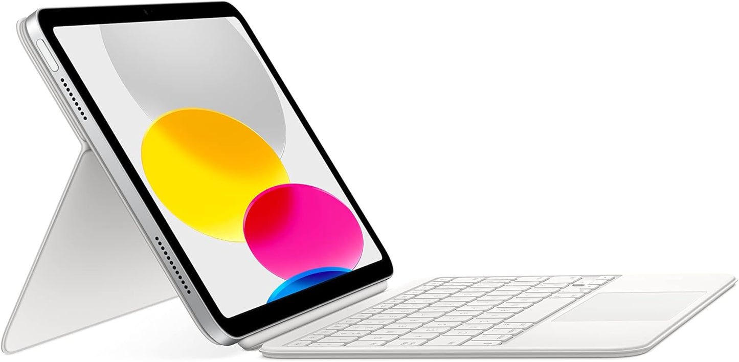 Apple Magic Keyboard Folio for iPad 10th Gen White - US English - New Condition