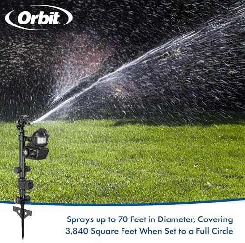 Orbit Yard Enforcer Motion-Activated Pest Deterrent Sprinkler - New Condition