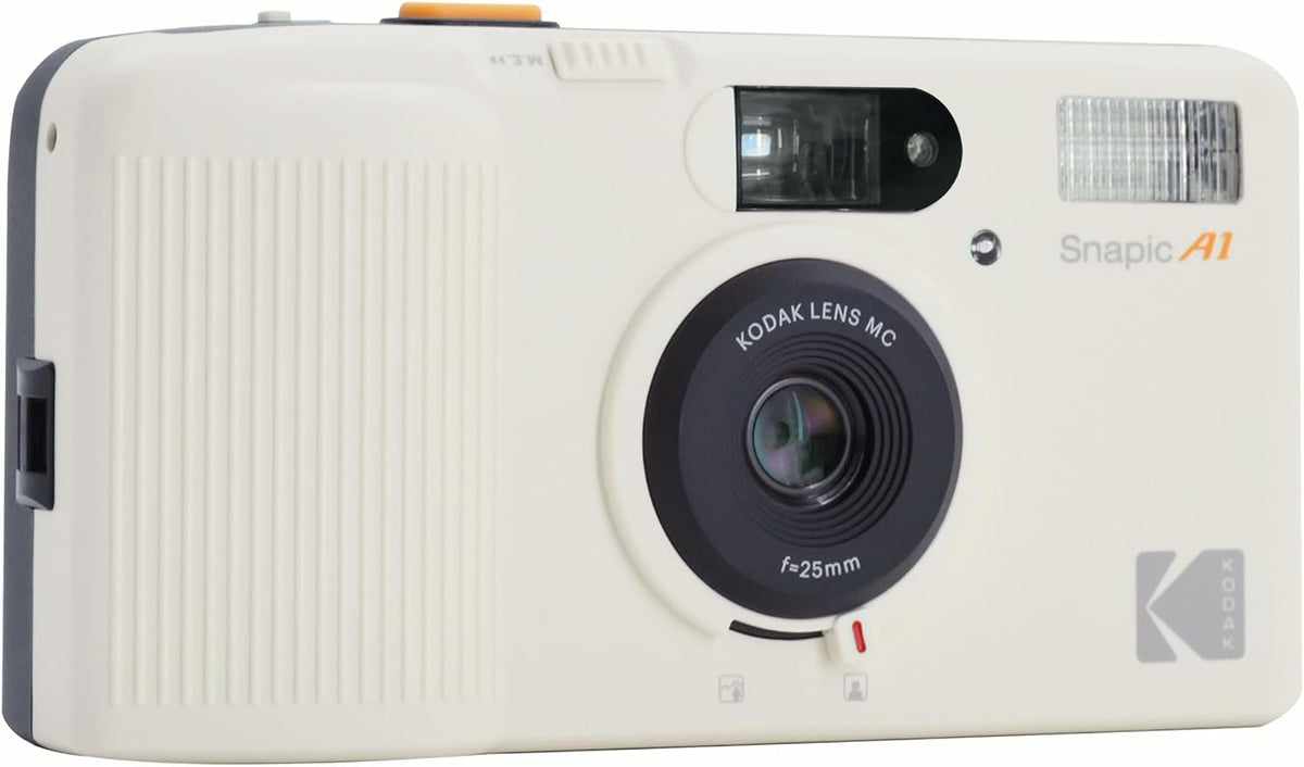 Kodak Snapic A1 35mm Film Camera – Ivory White - New Condition