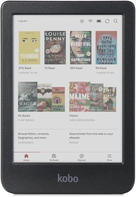 Kobo Clara Colour – 6” Waterproof Colour eReader with 16GB Storage - New Condition