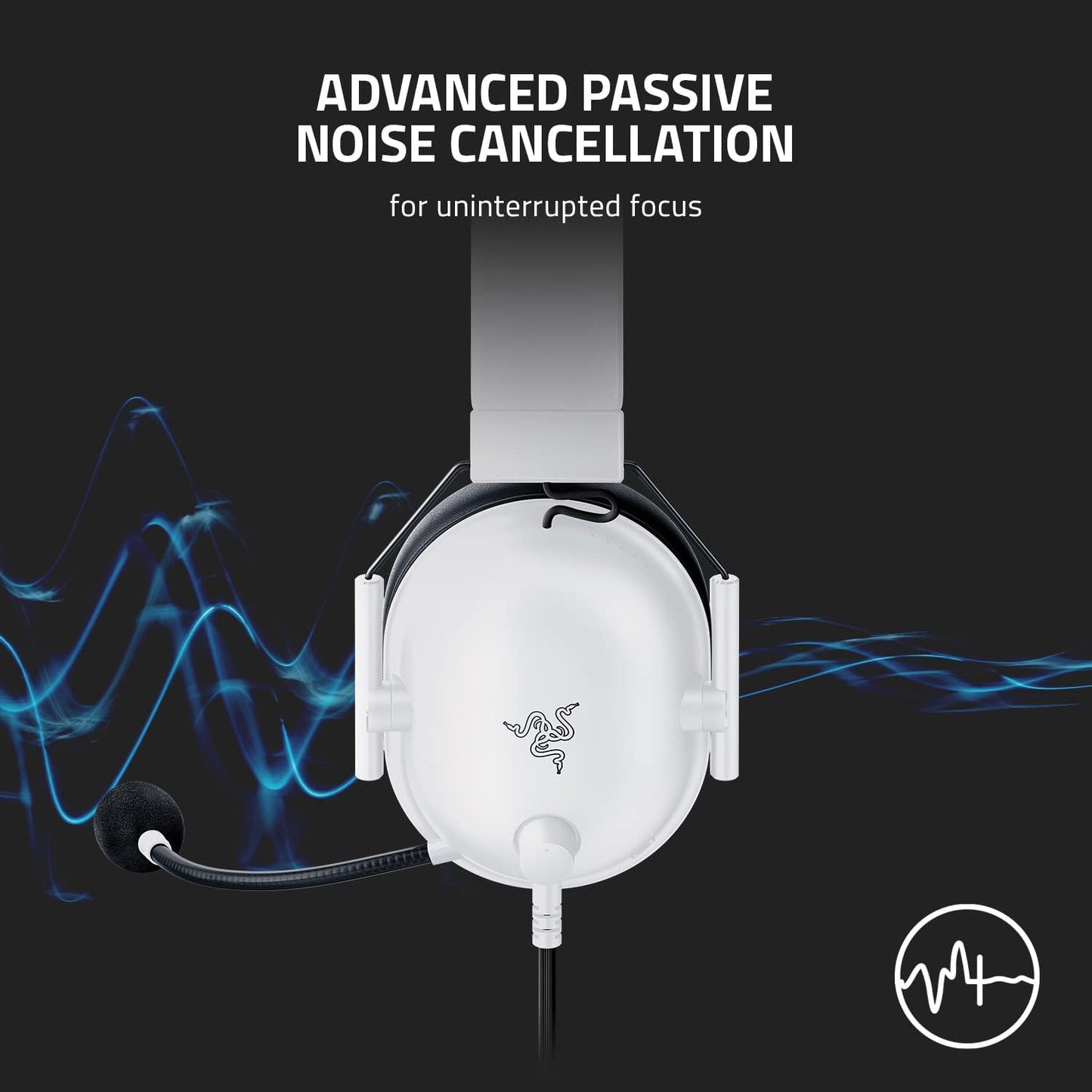 Razer BlackShark V2 X Gaming Headset White - New Condition