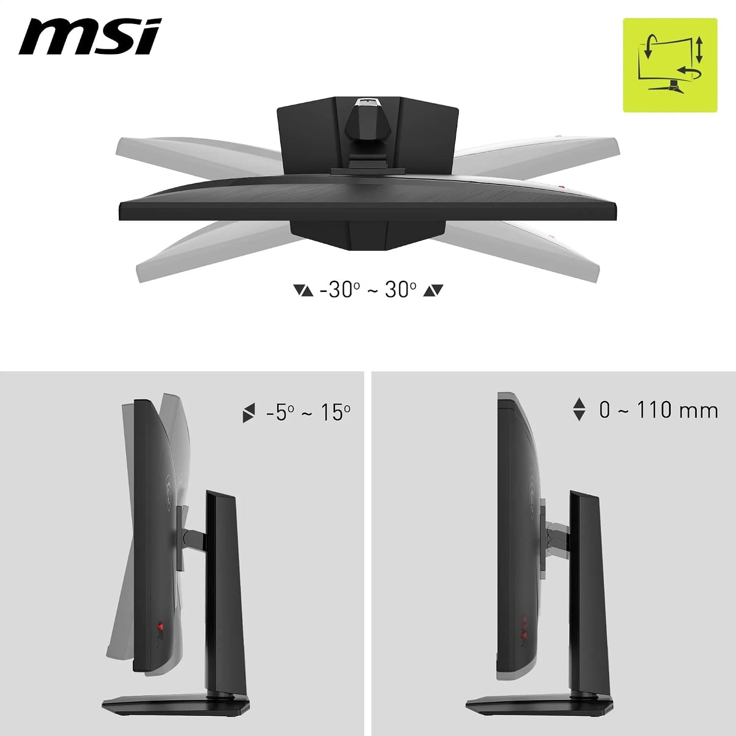 MSI MAG 322URDF E16 32 Inch 4K UHD Gaming Monitor Black - Excellent Condition