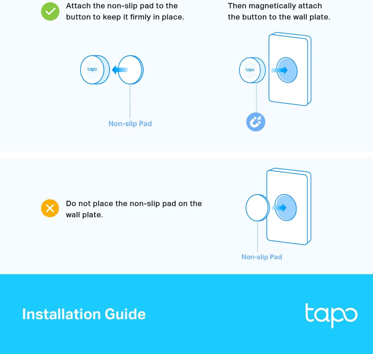Tapo S200B Smart Button & Wireless Lighting Control - New Condition