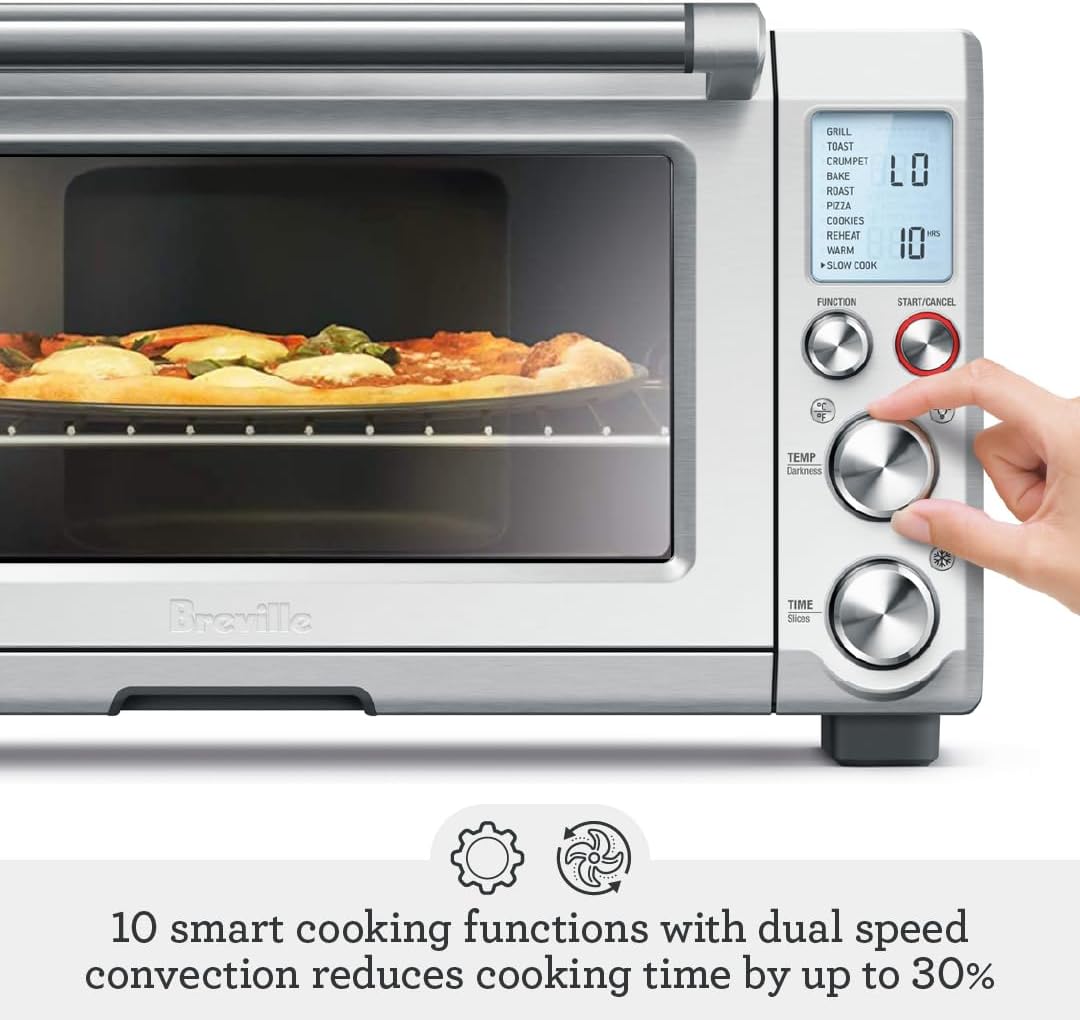 Breville Smart Oven Pro Countertop Convection Oven - Brushed Stainless Steel - New Condition