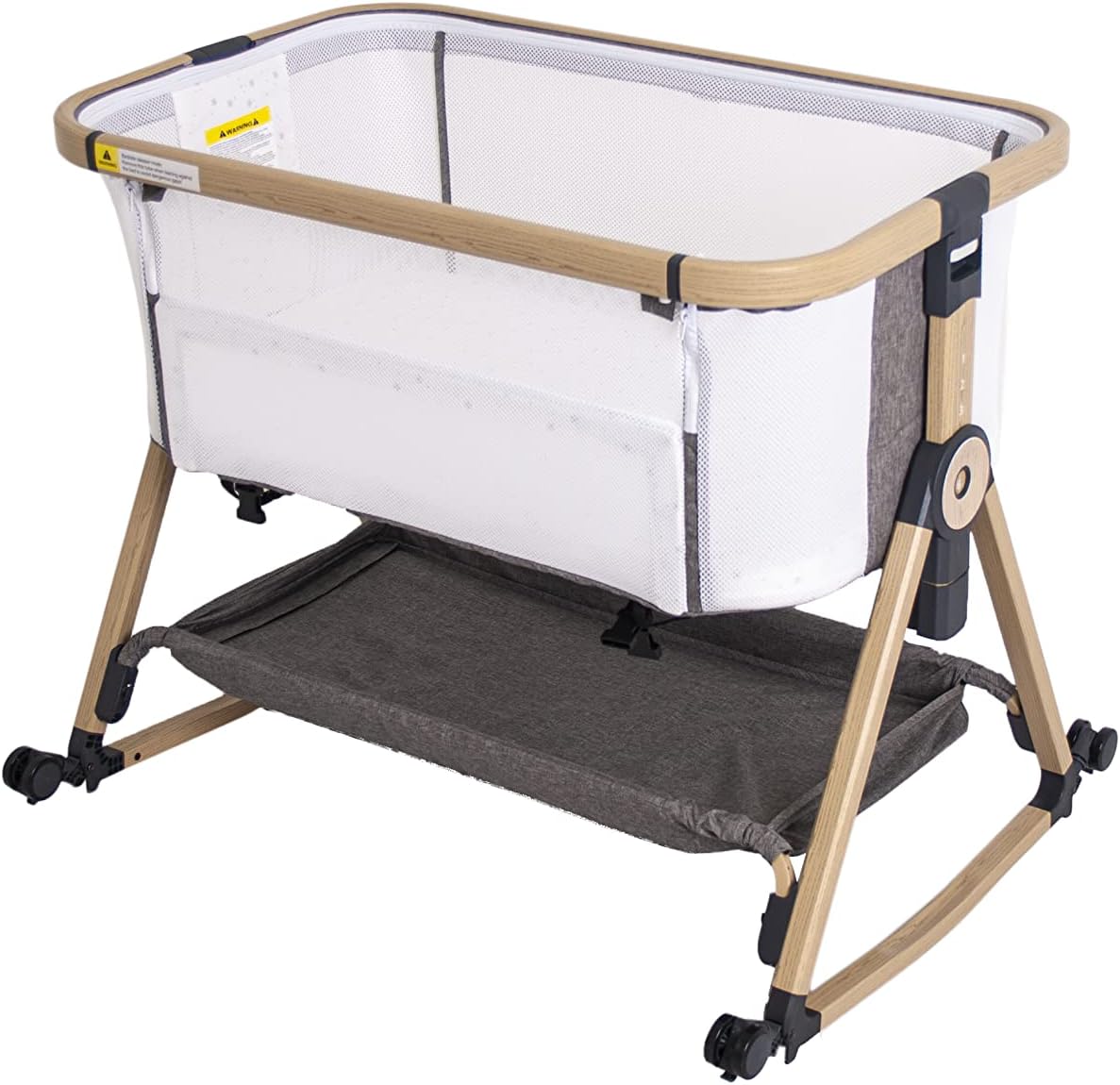 Love N Care Traversina Sleeper – White/Ash - Excellent Condition