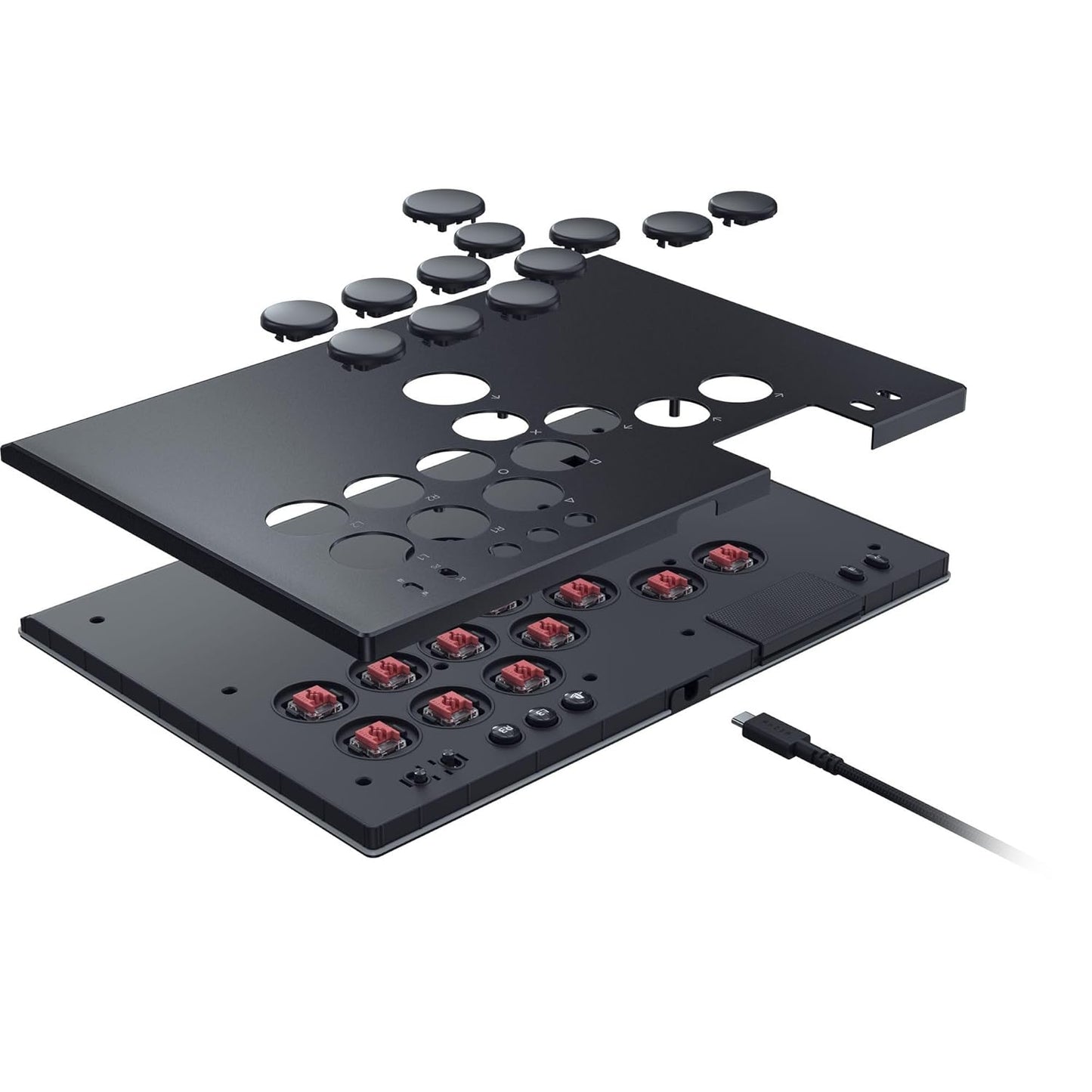 Razer Kitsune All Button Optical Arcade Controller for PlayStation 5 – Razer Chroma RGB - New Condition