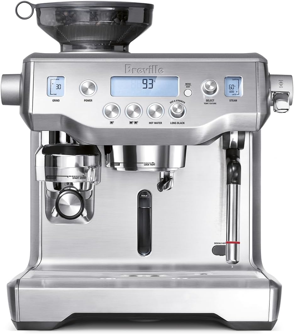 Breville The Oracle BES980BSS Automatic Espresso Machine – Brushed Stainless Steel - Excellent Condition