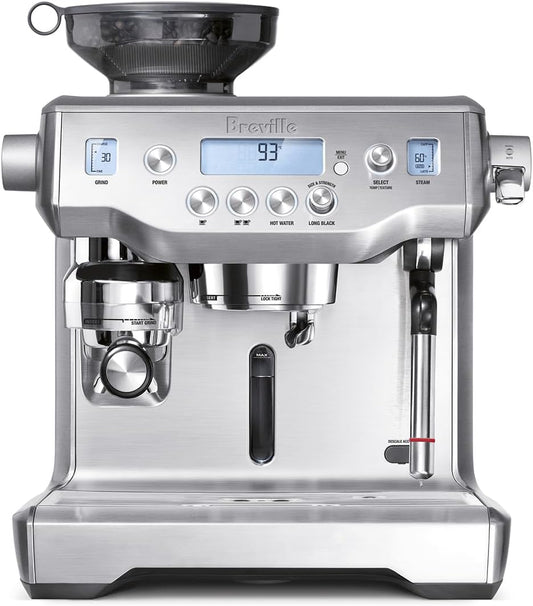 Breville The Oracle BES980BSS Automatic Espresso Machine – Brushed Stainless Steel - Excellent Condition