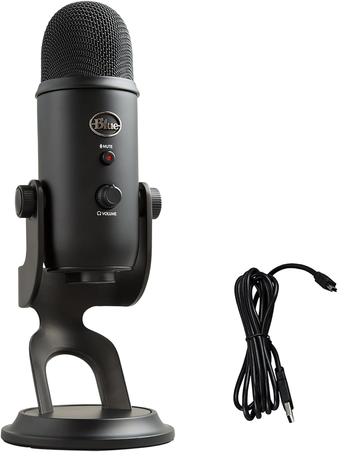 Logitech Yeti Premium Multi-Pattern USB Microphone with Blue VOICE - New Condition