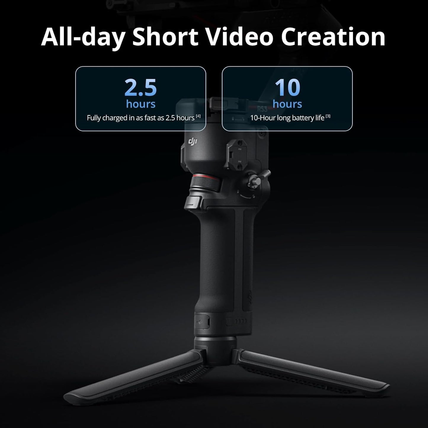 DJI RS 3 Mini 3-Axis Mirrorless Camera Gimbal Stabilizer - New Condition