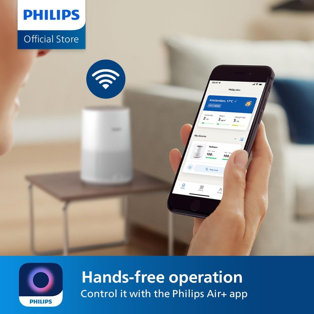 Philips Air Purifier 600i Series AC0650/10 HEPA Filter with App Control - New Condition