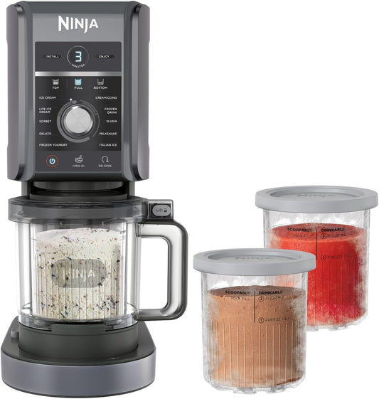 Ninja CREAMi Deluxe 11-In-1 Ice Cream & Frozen Treat Maker - New Condition