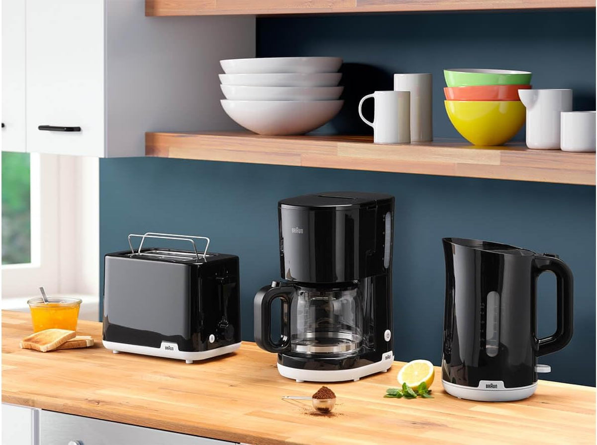 Braun Essentials Breakfast1 KF1100BK 10-Cup Filter Coffee Machine – 1000W - Excellent Condition