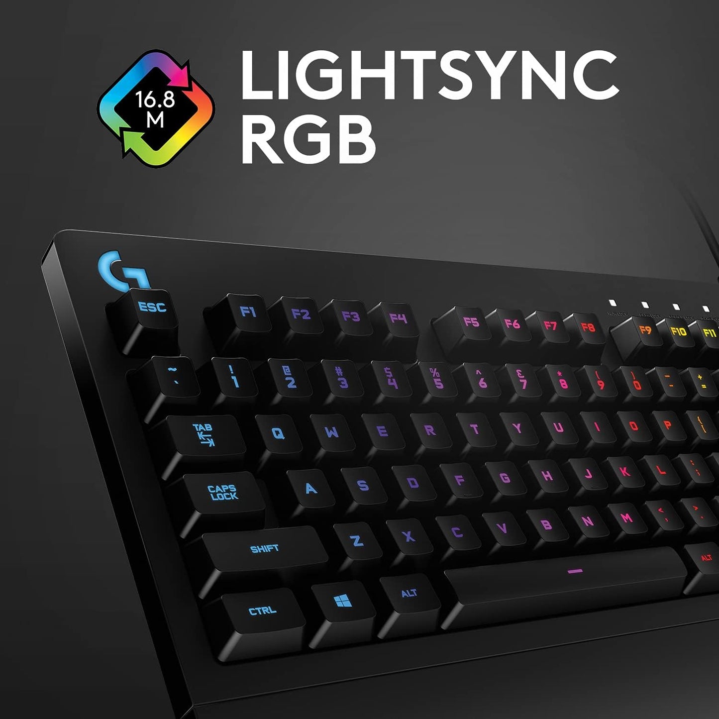 Logitech G213 Prodigy RGB Gaming Keyboard - Black - New Condition