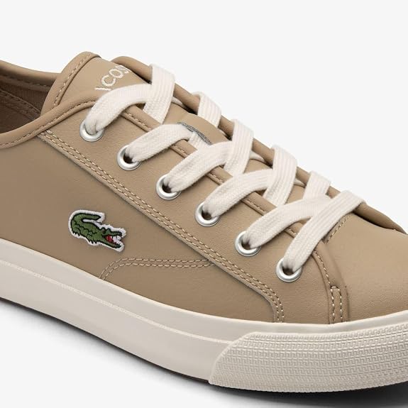 Lacoste Backcourt 224 1 CFA Women's Sneakers – Light Brown/Off White (US 5) - New Condition