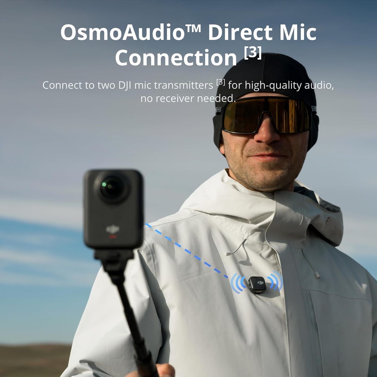 DJI Osmo 360 Adventure Combo 8K 360° Action Camera - Excellent Condition