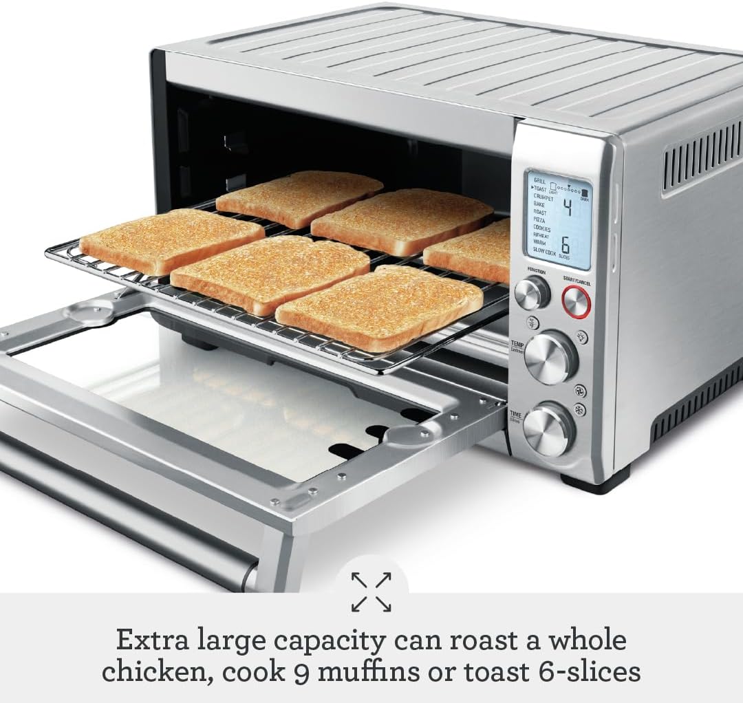 Breville Smart Oven Pro Countertop Convection Oven - Brushed Stainless Steel - New Condition