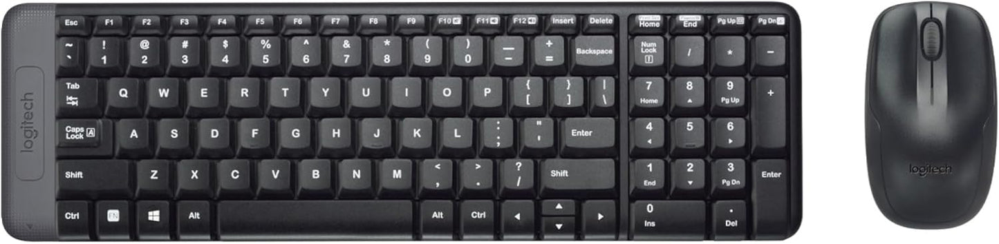 Logitech MK220 Wireless Keyboard & Mouse Combo – Black - New Condition