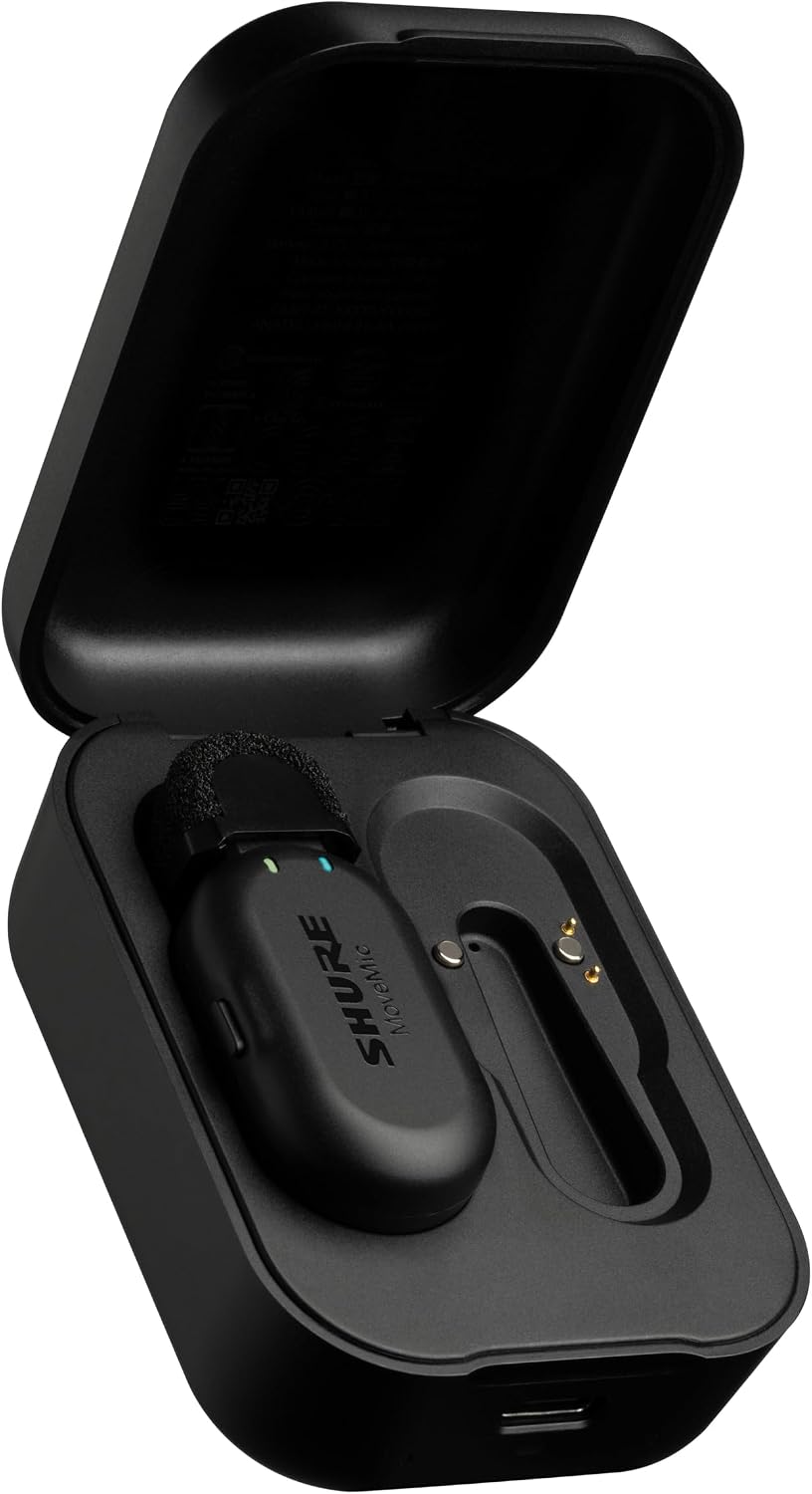 Shure MoveMic One Wireless Lavalier Microphone Direct to Phone - New Condition