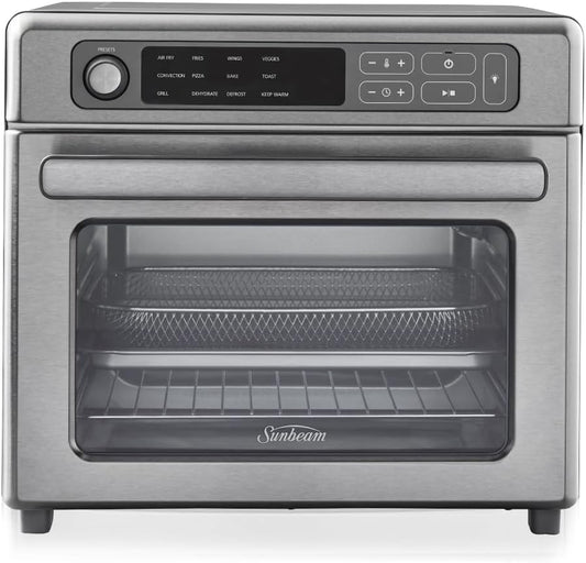 Sunbeam 12-in-1 Multifunctional Air Fryer Oven 22L – COM7000SS - New Condition
