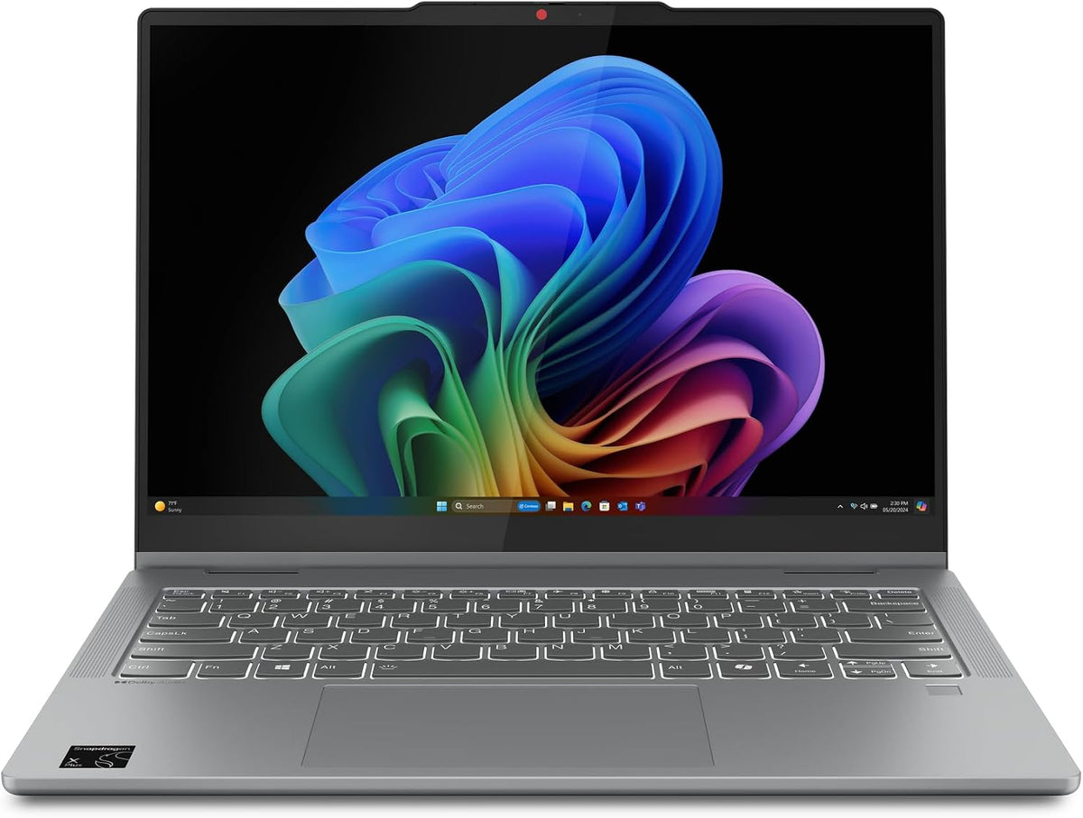 Lenovo IdeaPad 5x 2-in-1 14" OLED Touch Laptop – Snapdragon X Plus, 16GB RAM, 512GB SSD, Luna Grey - Excellent Condition