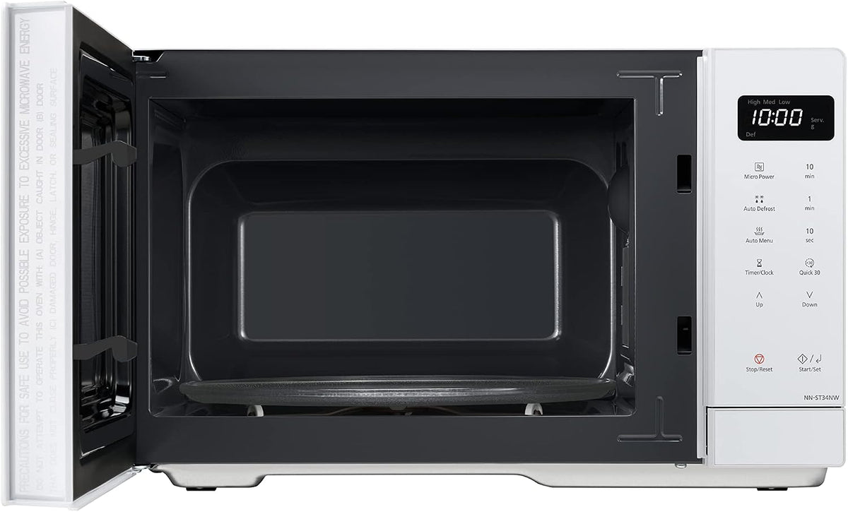 Panasonic 25L Compact Microwave Oven 900W — White - New Condition