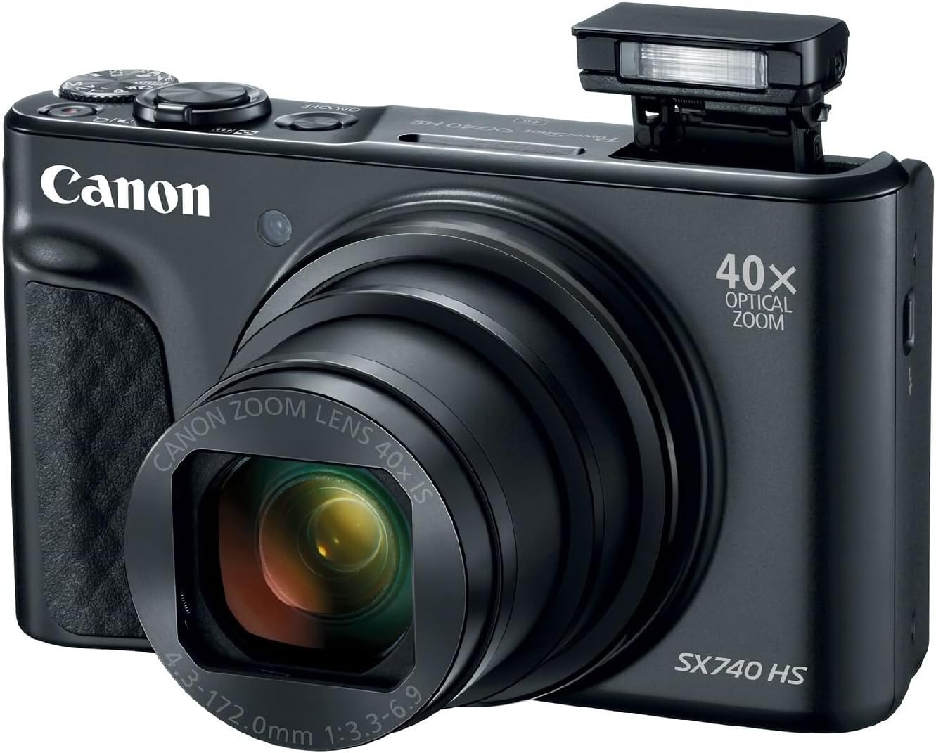 Canon PowerShot HS Digital Camera with 40x Optical Zoom - Black - New Condition