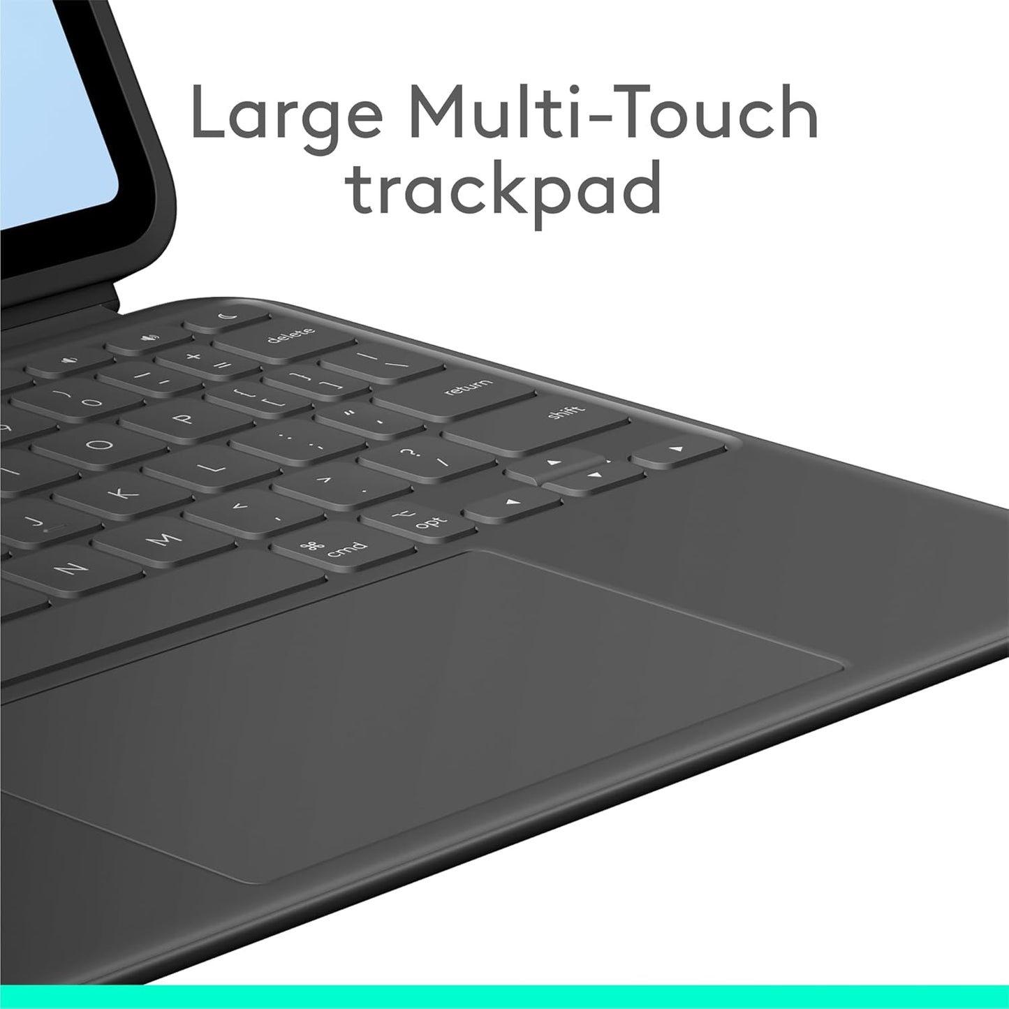 Logitech Combo Touch Keyboard Case for iPad Air 11-inch (M2, M3 & 5th Gen) - New Condition