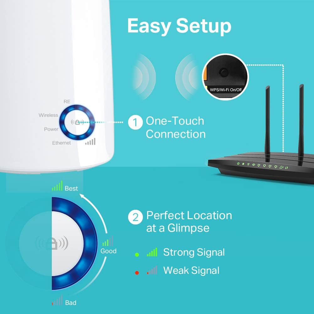 TP-Link TL-WA850RE N300 Wi-Fi Range Extender - New Condition