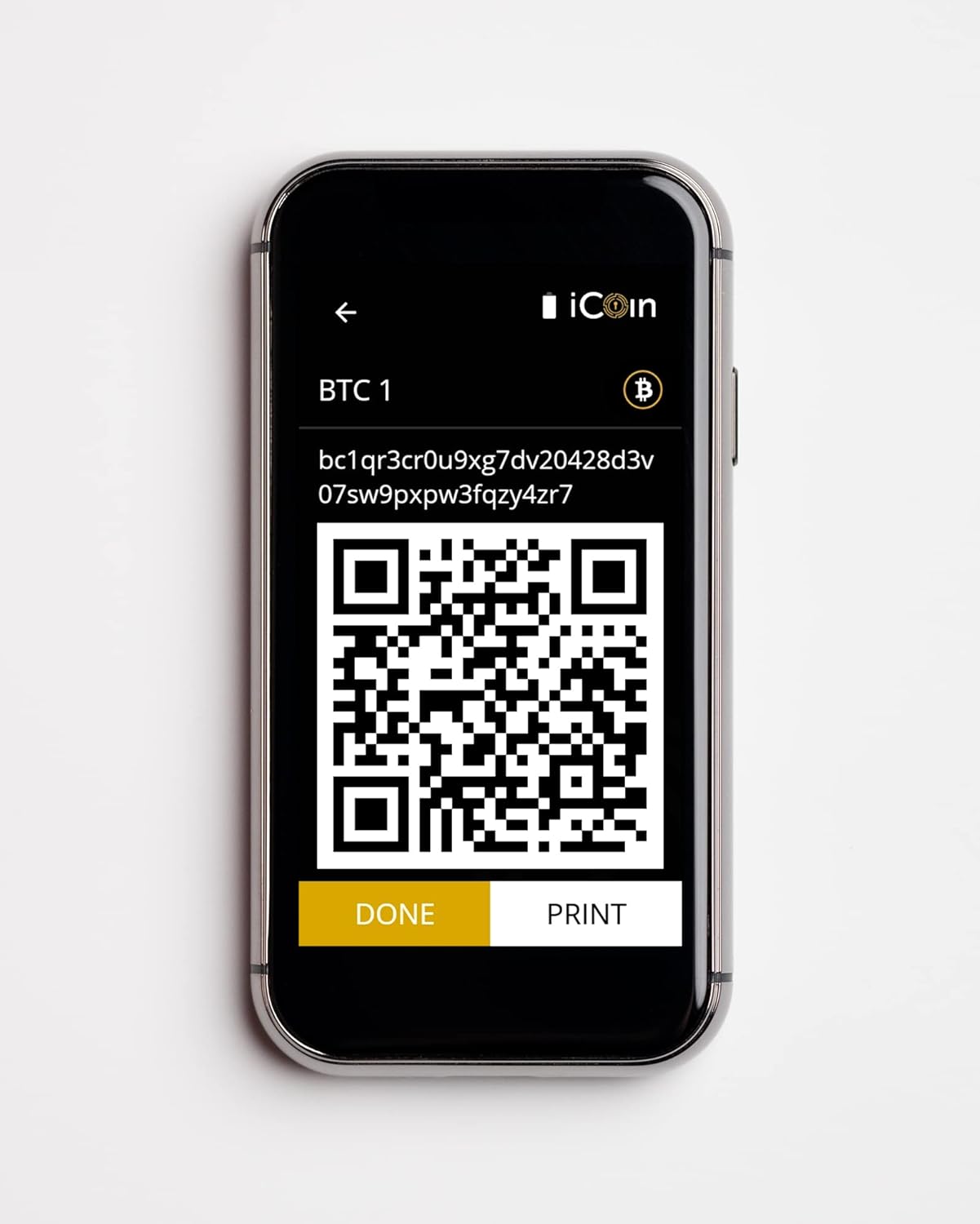 iCoin Hardware Wallet - The Most Trusted Digital Crypto Hardware Wallet with a 3in Color LCD Touchscreen, Digital Wallet for NFT, Crypto Currency and Tokens; All-in-one - New Condition