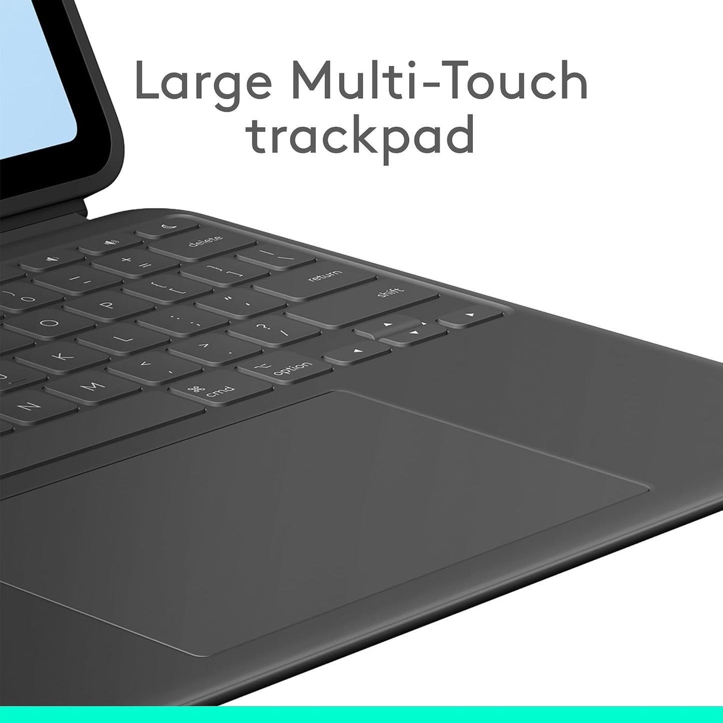 Logitech Combo Touch Detachable Keyboard Case with Trackpad for iPad Air - Excellent Condition