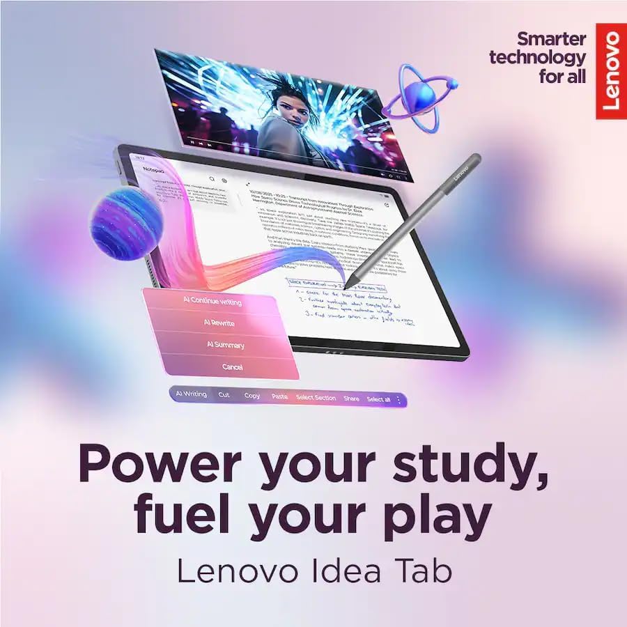 Lenovo IdeaTab 11-Inch Tablet 8GB/128GB with Pen - New Condition