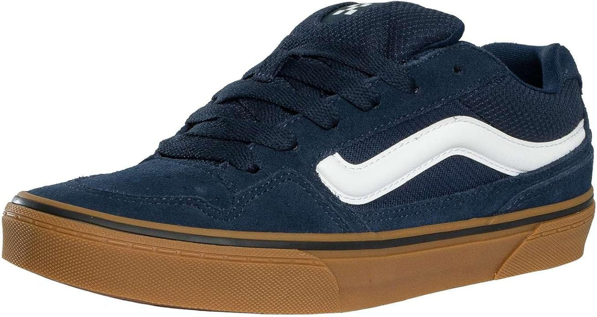 Vans Men’s Caldrone Sneakers – Dress Blues/Gum, US 9 - New Condition