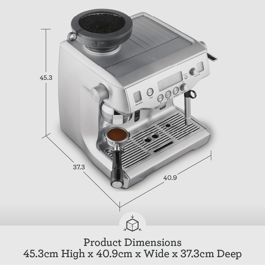 Breville The Oracle BES980BSS Automatic Espresso Machine – Brushed Stainless Steel - Excellent Condition