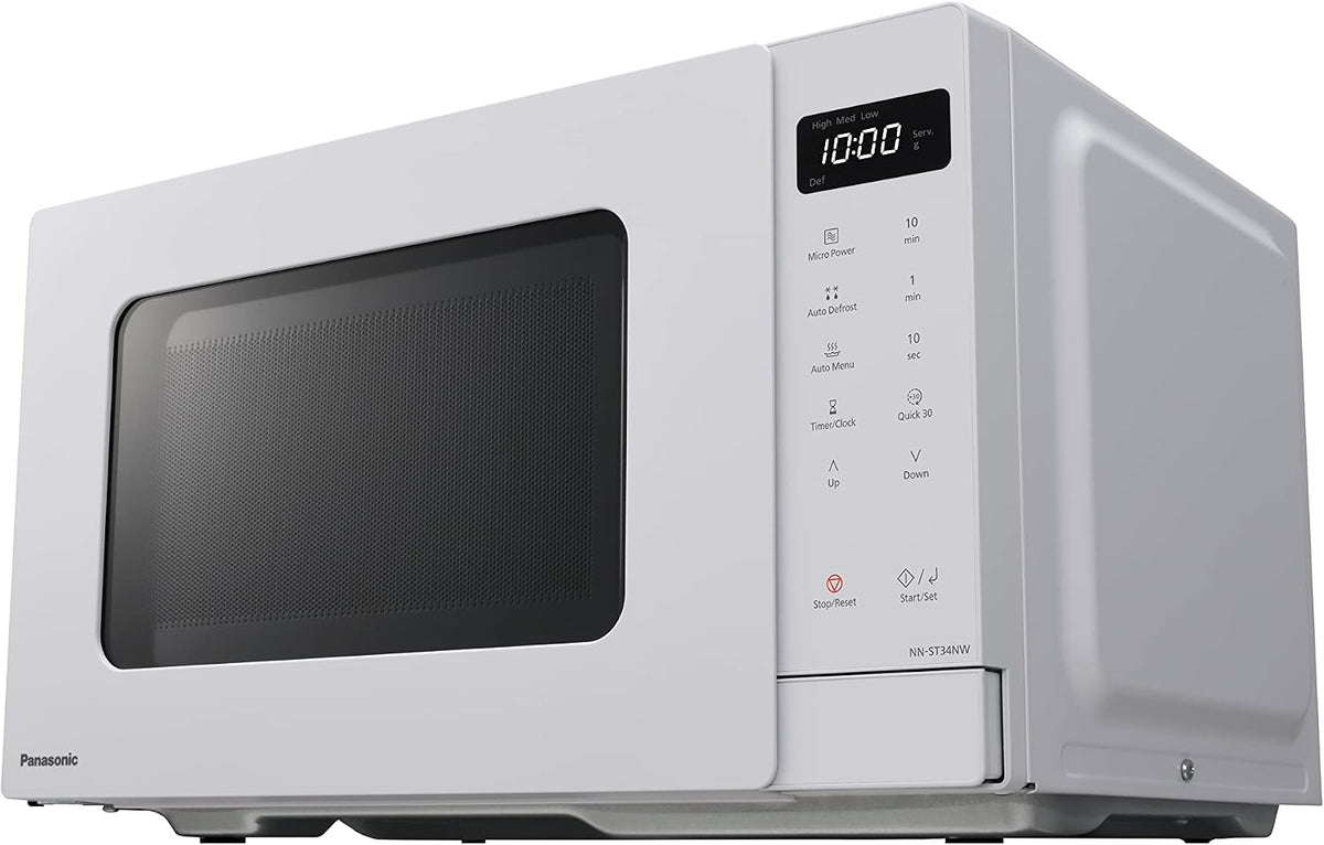 Panasonic 25L Compact Microwave Oven 900W — White - New Condition