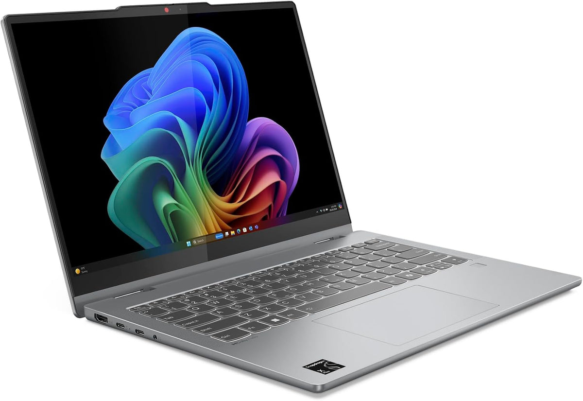 Lenovo IdeaPad 5x 2-in-1 14" OLED Touch Laptop – Snapdragon X Plus, 16GB RAM, 512GB SSD, Luna Grey - Excellent Condition