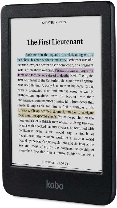 Kobo Clara Colour – 6” Waterproof Colour eReader with 16GB Storage - New Condition
