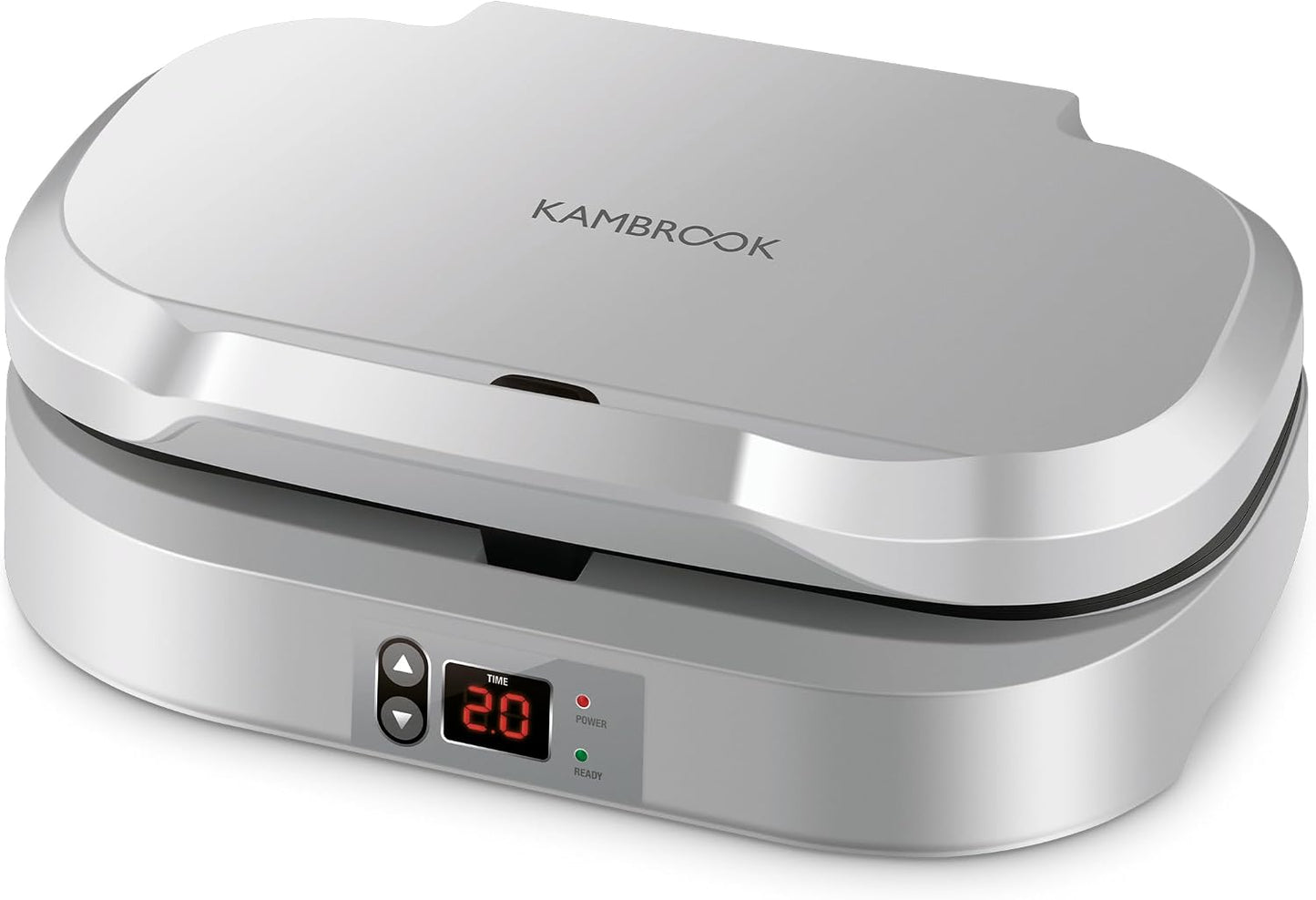 Kambrook Perfect Pancake Press KPC220SIL2 1300W Non-Stick Pancake Maker - Excellent Condition