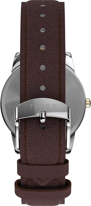 TIMEX Easy Reader Leather Strap Watch – Brown (35mm) - New Condition
