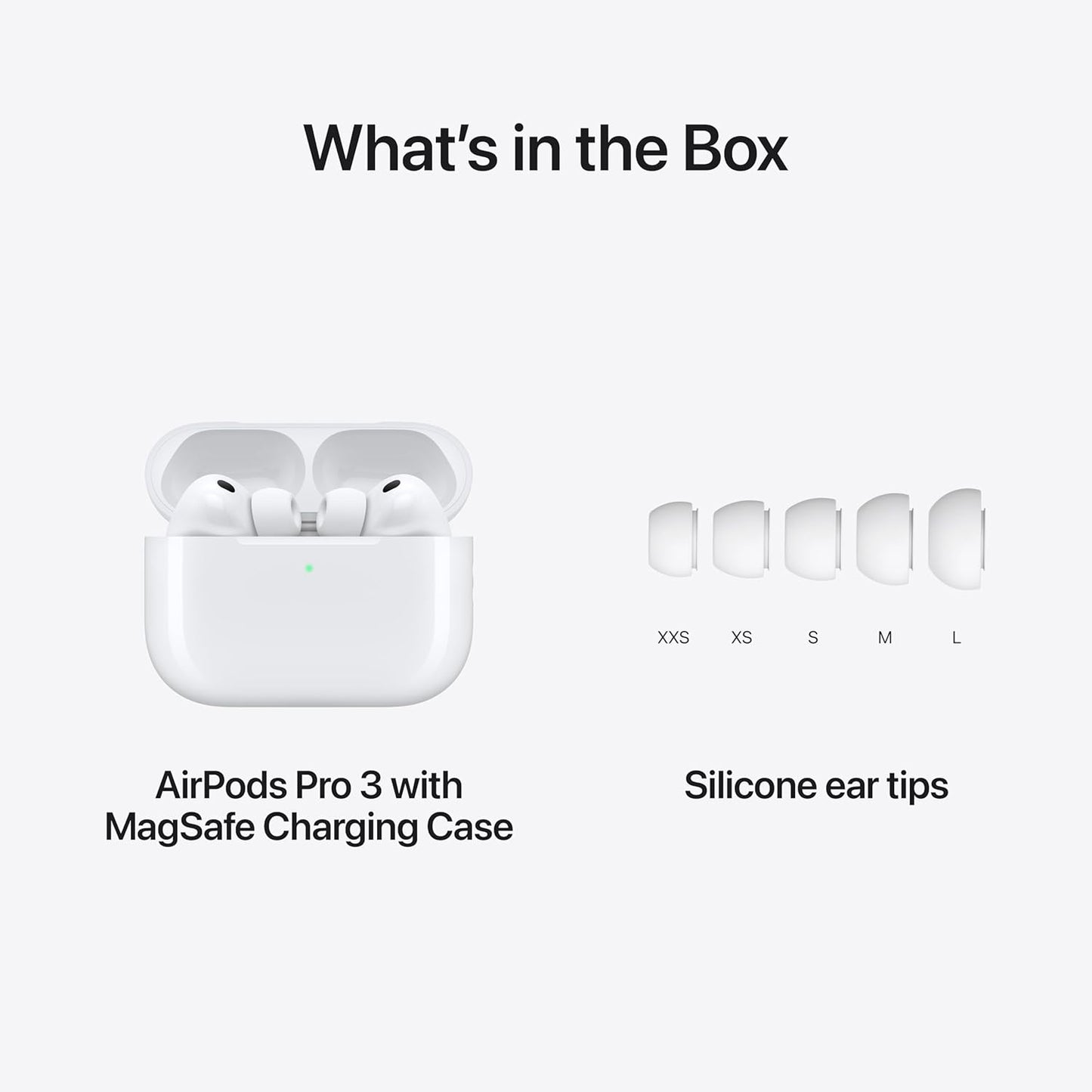 Apple AirPods Pro 3 Wireless Earbuds, Active Noise Cancellation - New Condition