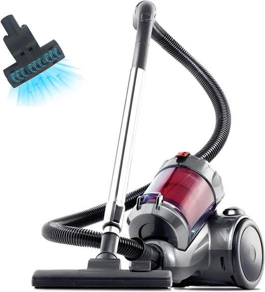 Akitas C6 2400W Powerful Cylinder Vacuum Cleaner Bagless Cyclonic HEPA Filter - New Condition