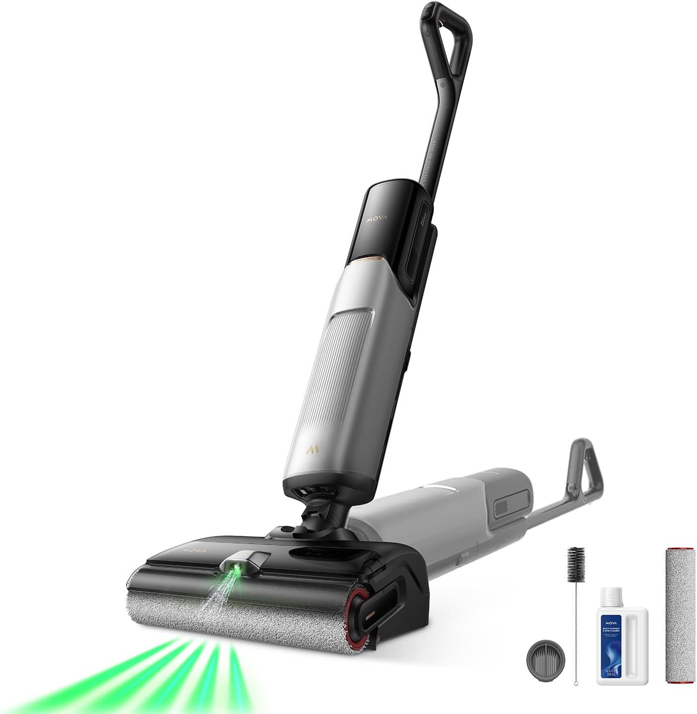 Mova X4 Pro Cordless Wet Dry Vacuum Cleaner with Hot Water Mop & Self-Cleaning - New Condition